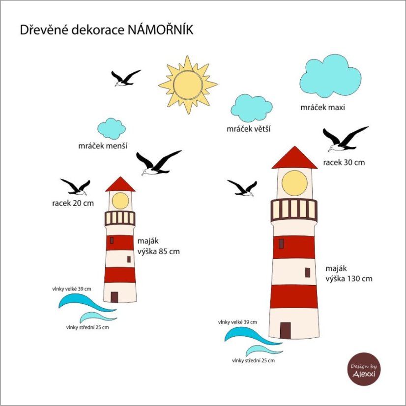 Racek - dekorace na zeď