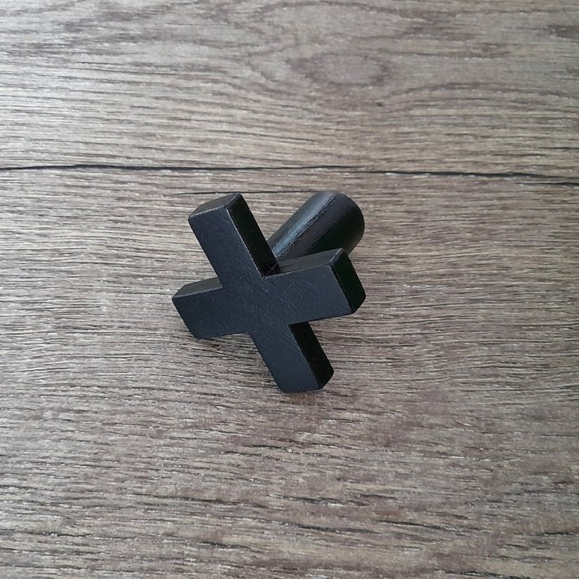 Věšák KŘÍŽKY MINI - Tvar: Hranatý