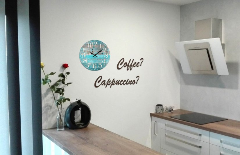 Dřevěný nápis na přání - barevný (cena za písmenko)