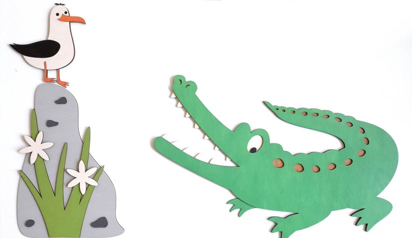 Racek 2 - dekorace na zeď