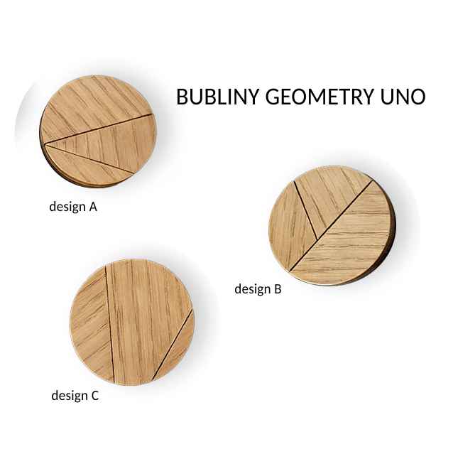 Úchytky BUBLINY GEOMETRY DUB - UNO