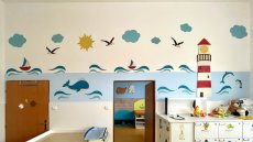 MAJÁK - dekorace na zeď