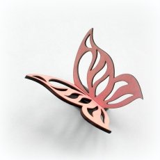 Motýl - 3D dekorace na zeď