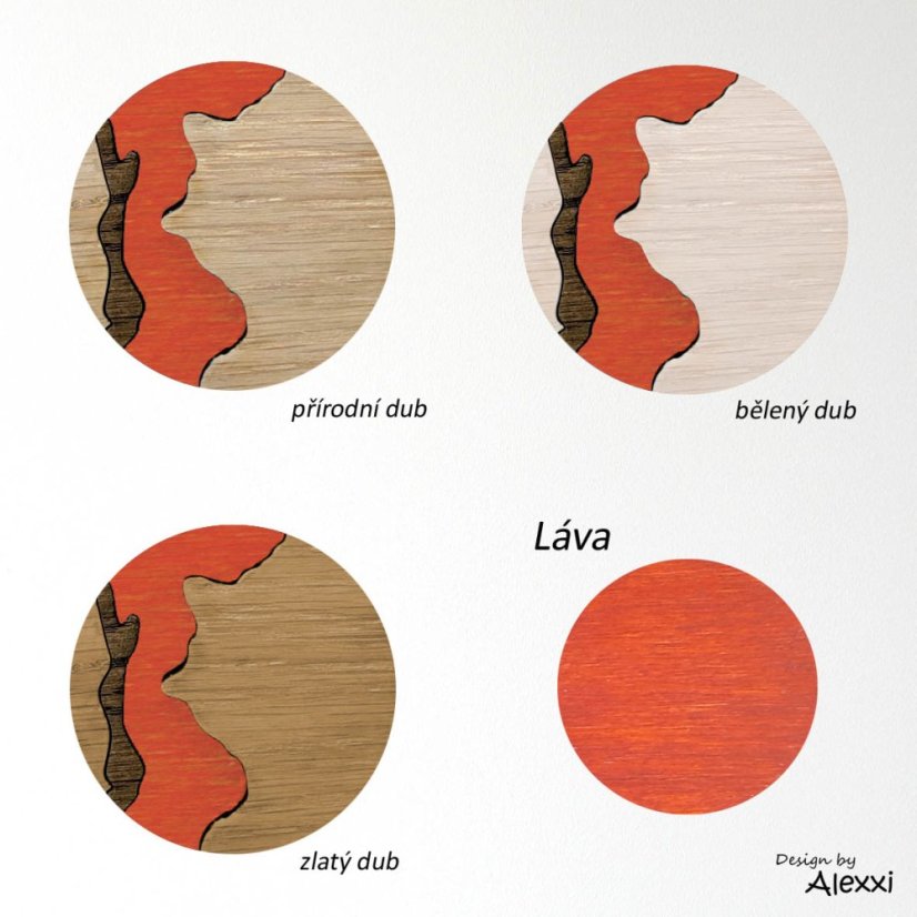 Vešiak PLANET - LÁVA