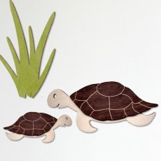 Želva - dekorace na zeď