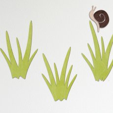 Tráva (trsy) - dekorace za zeď