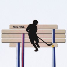 Věšák na medaile - FLORBALISTA