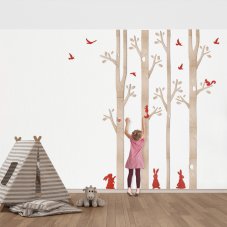 Ptáci - dekorace na zeď