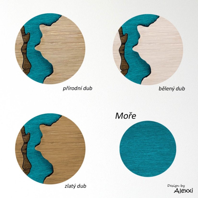 Věšák PLANET - MOŘE