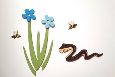 Had - dekorace na zeď